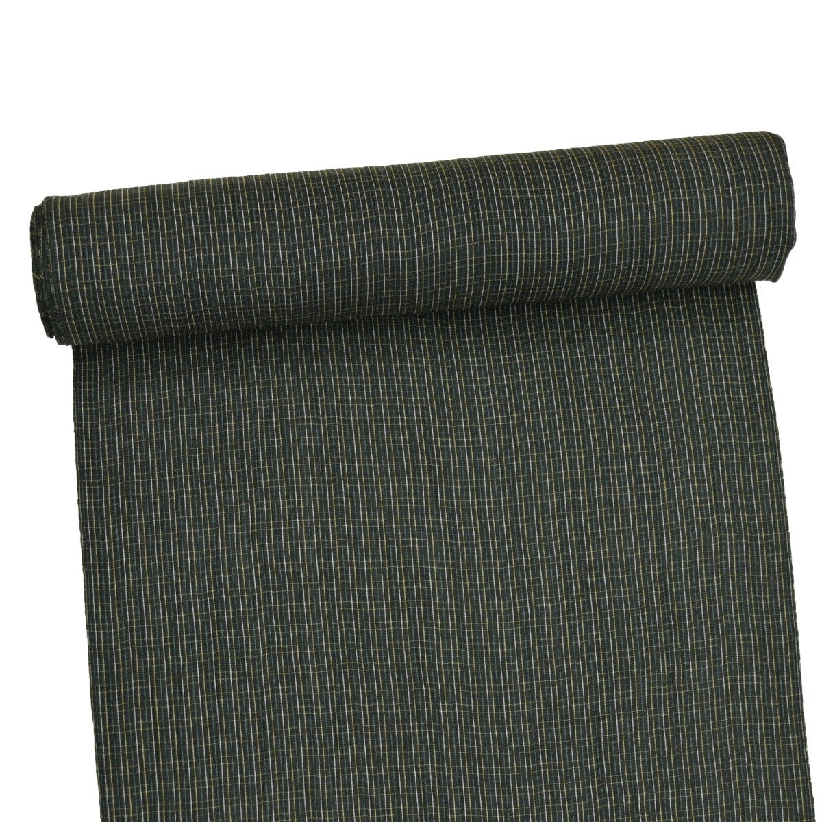 しつけ付き　小千谷縮　グレー　葉 小千谷縮 名刺入れ 縞 ベージュ | IONOストア