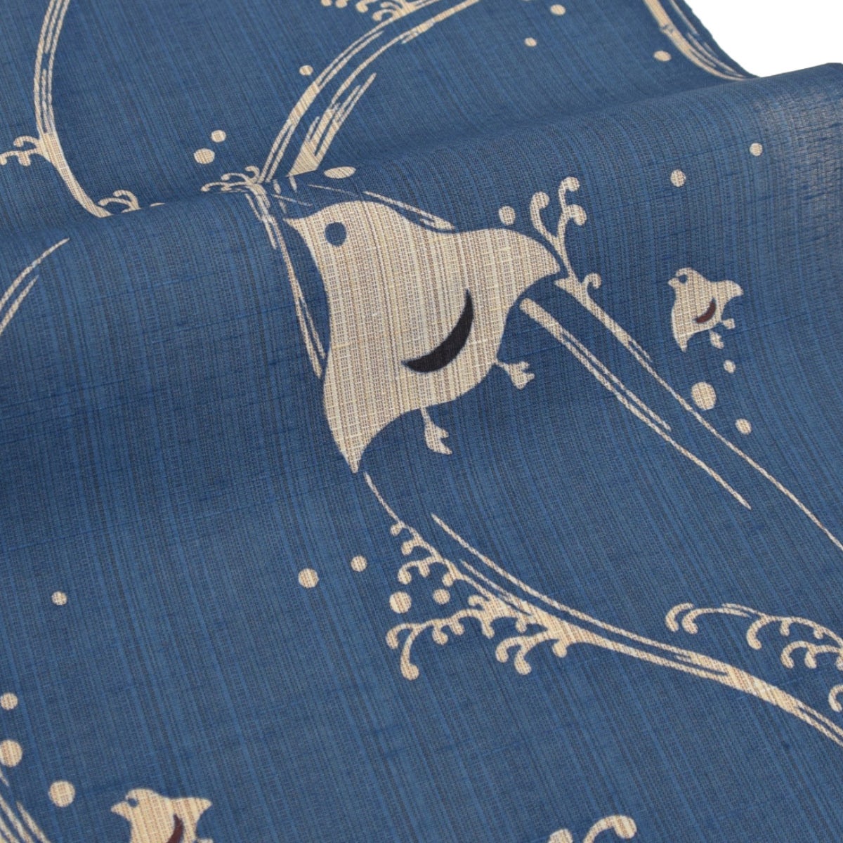 浴衣 竺仙 奥州小紋 千鳥 2025年新作 | おべべほほほ