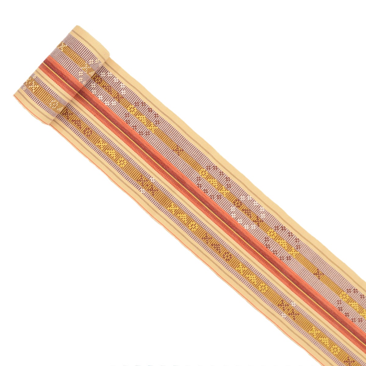 新作】撫松庵正絹博多織半巾帯 690 博多半巾帯×撫松庵 妖怪献上/