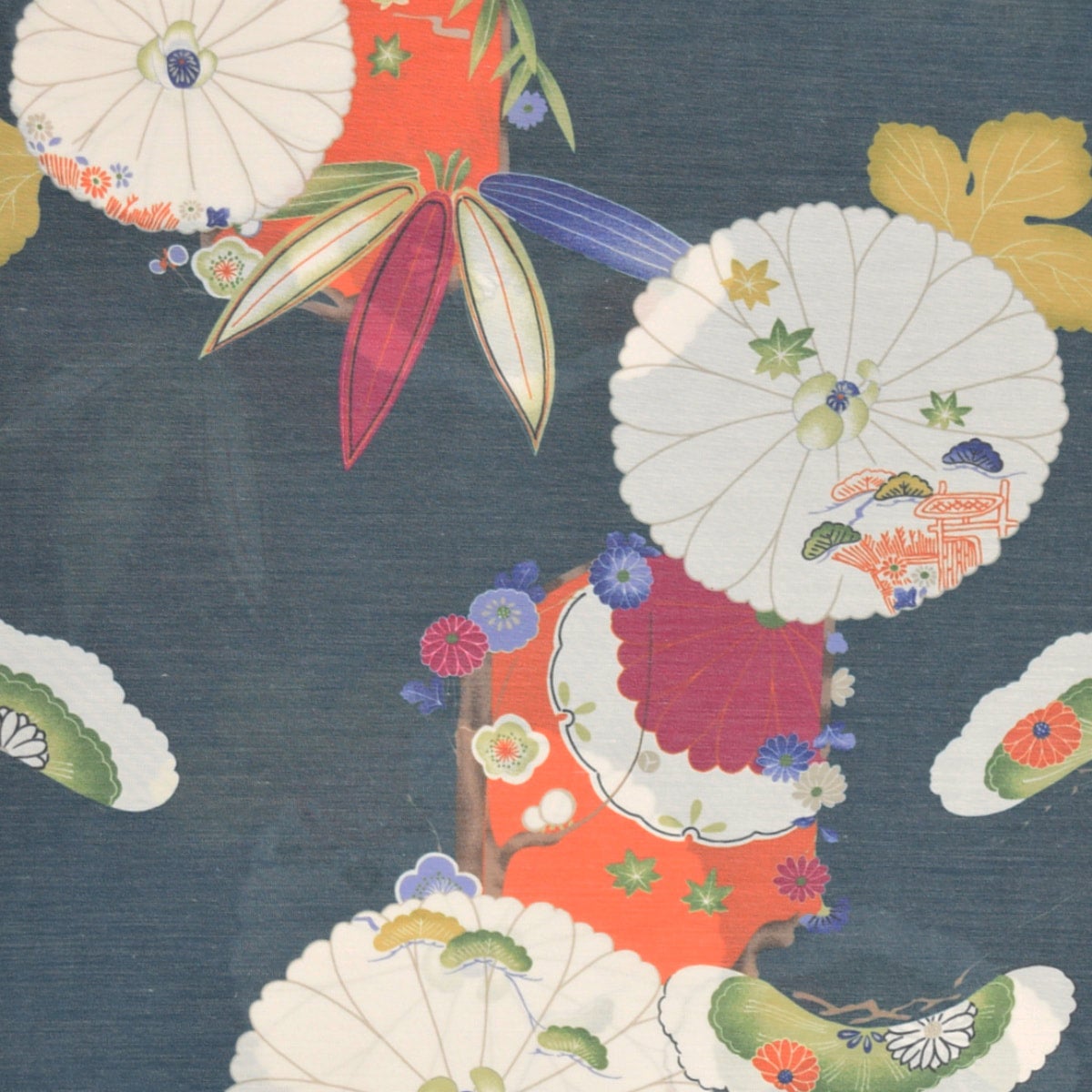 撫松庵　長襦袢 楽天市場】＼2点で3％OFFクーポン／[撫松庵 洗える 長襦袢] 妖怪