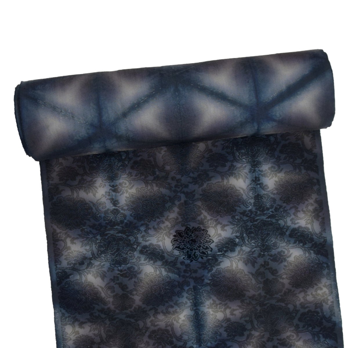 本輪奈ビロード×雪花絞 コート地/伊と幸 | おべべほほほ