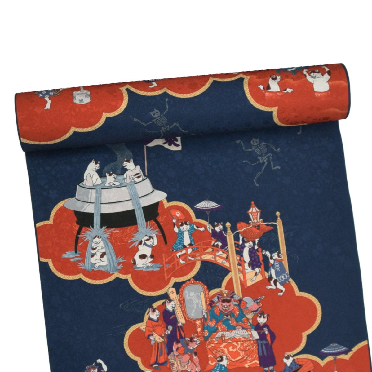 新品 撫松庵 シルック長襦袢 反物