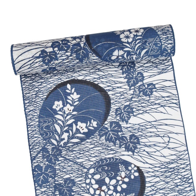 専用！竺仙【ほぼ新品】奥州紬小紋♪ゑり善購入 竺仙】奥州小紋 菊【綿紬浴衣】 – きものKUREHA