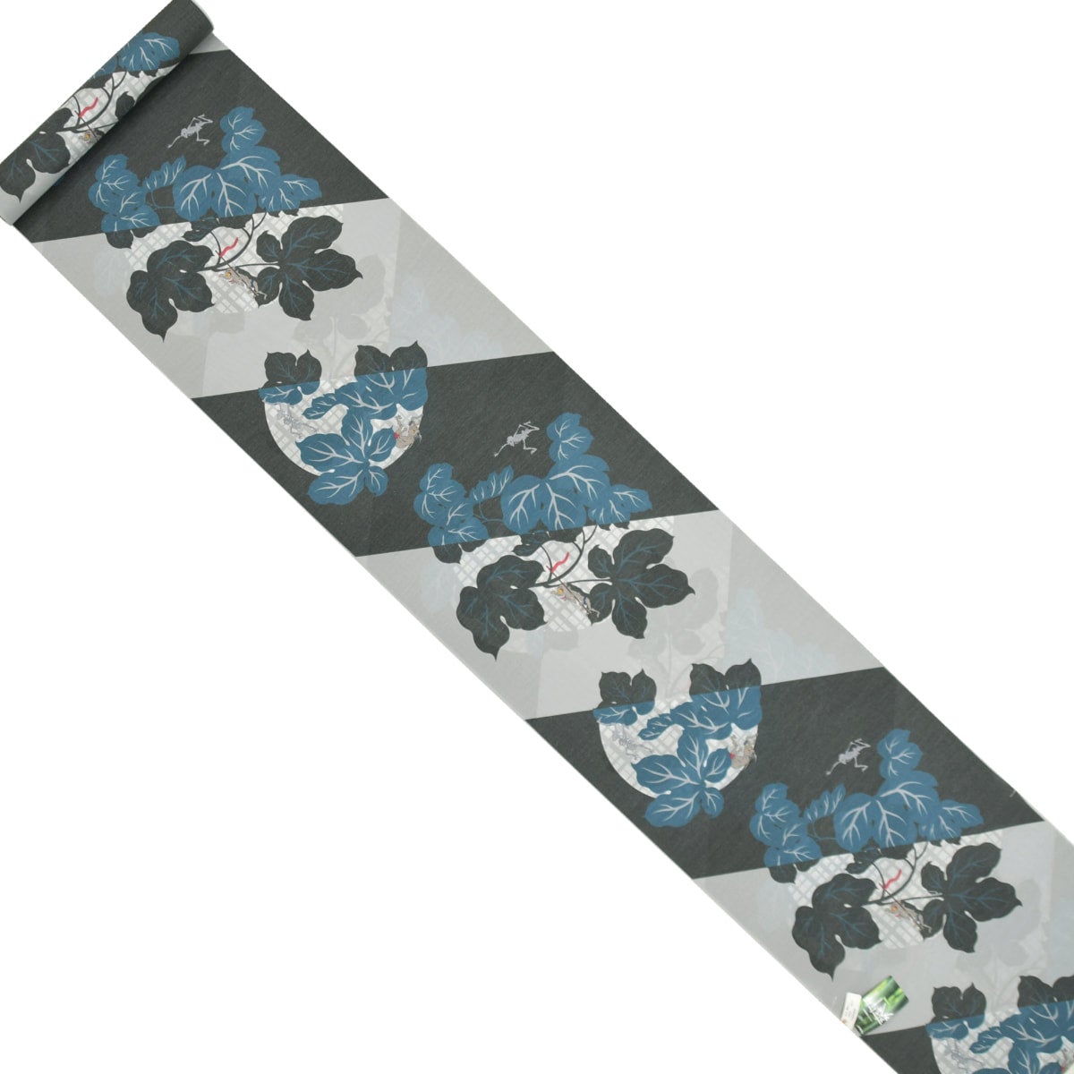 撫松庵 爽竹 長襦袢 オバケ 墨/グレー | おべべほほほ