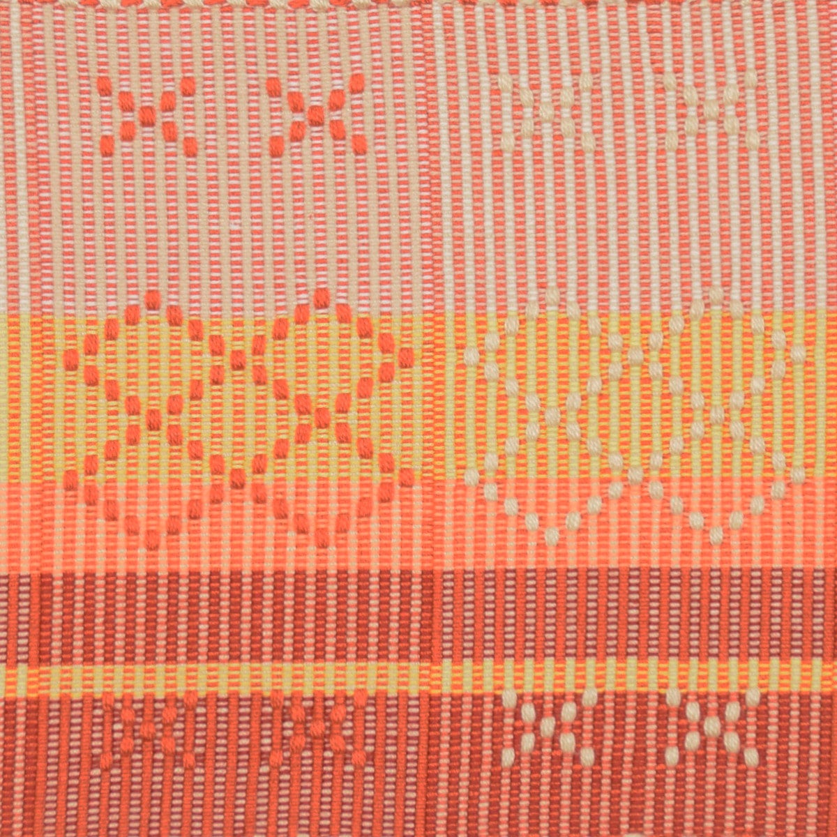 角帯 やしらみ花織/首里織 サンセットカラー | おべべほほほ