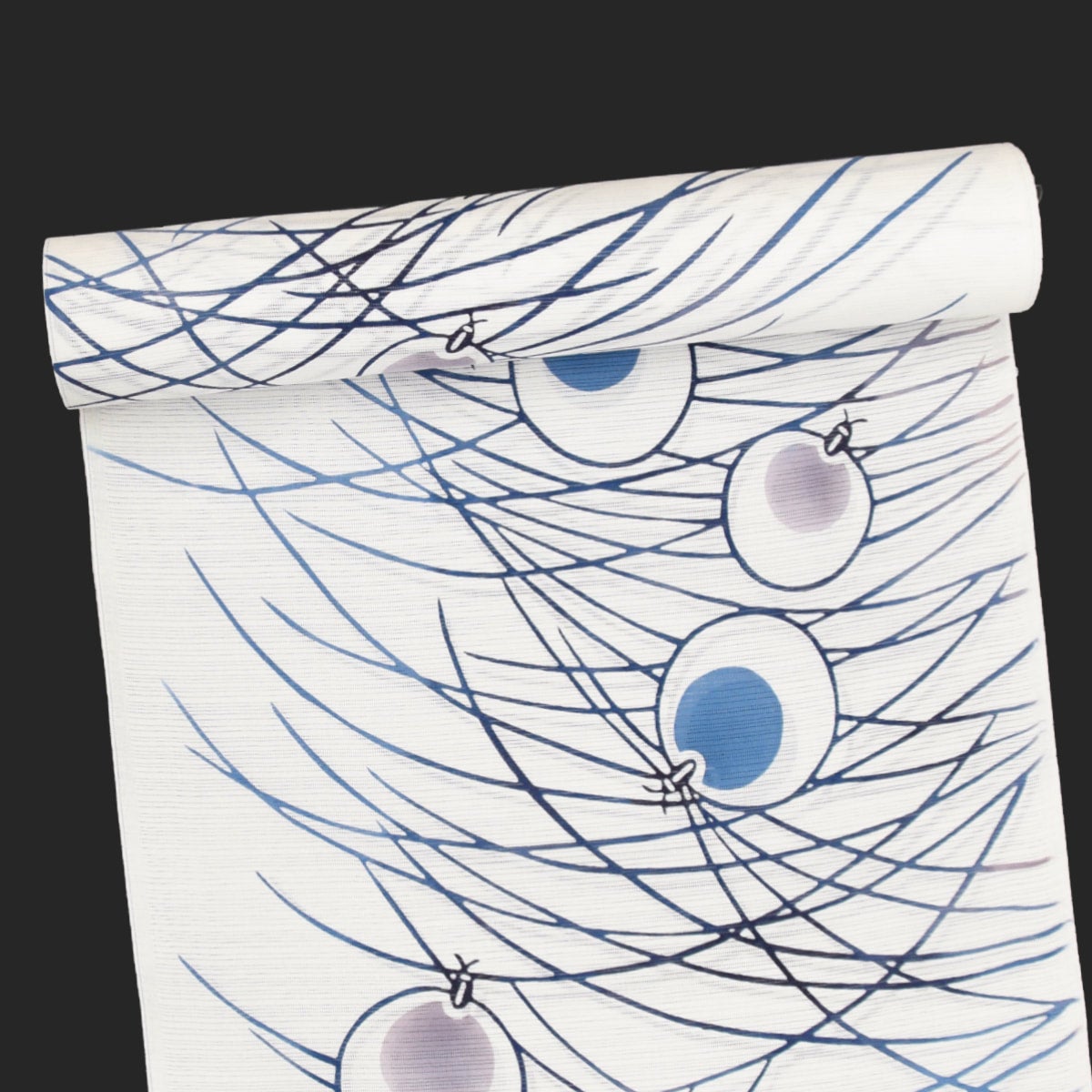 浴衣 竺仙 綿絽 ほたる/蛍 | おべべほほほ