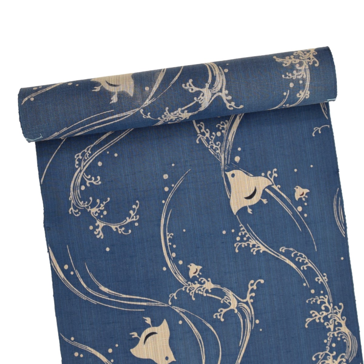 浴衣 竺仙 奥州小紋 千鳥 2025年新作 | おべべほほほ