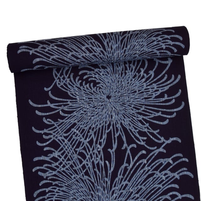 竺仙　紬浴衣（キングサイズ）乱菊 竺仙 紬浴衣（キングサイズ）乱菊 竺仙 | おべべほほほ